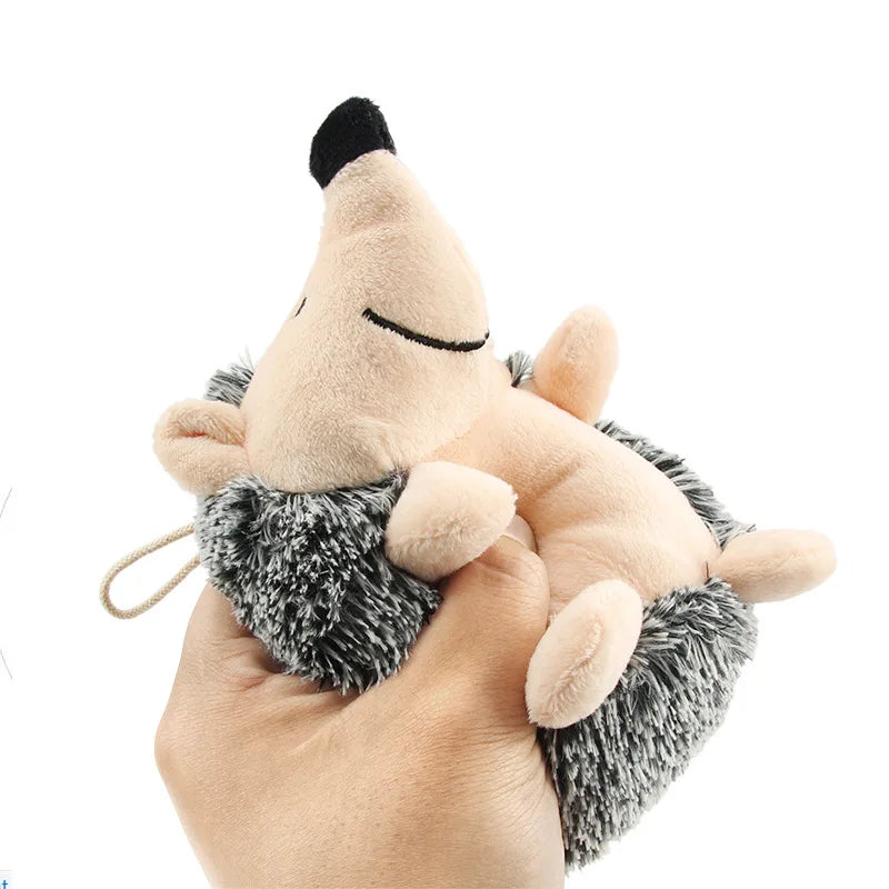 Interactive Hedgehog Squeaky Dog Toy