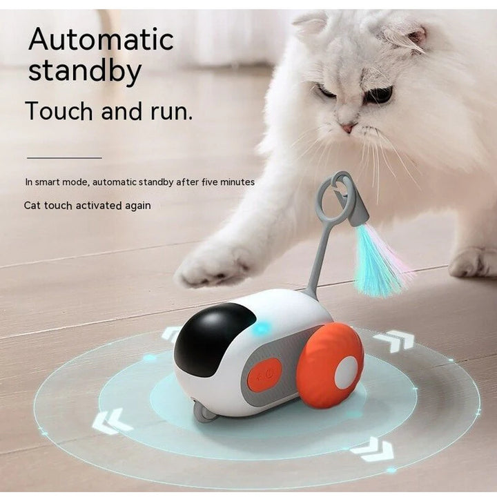 Interactive Indoor Cat Toy Car