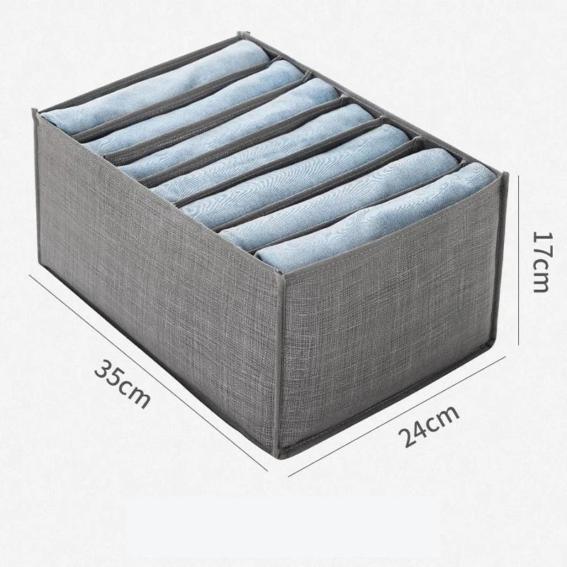 Jeans and Trousers Storage Compartment Box