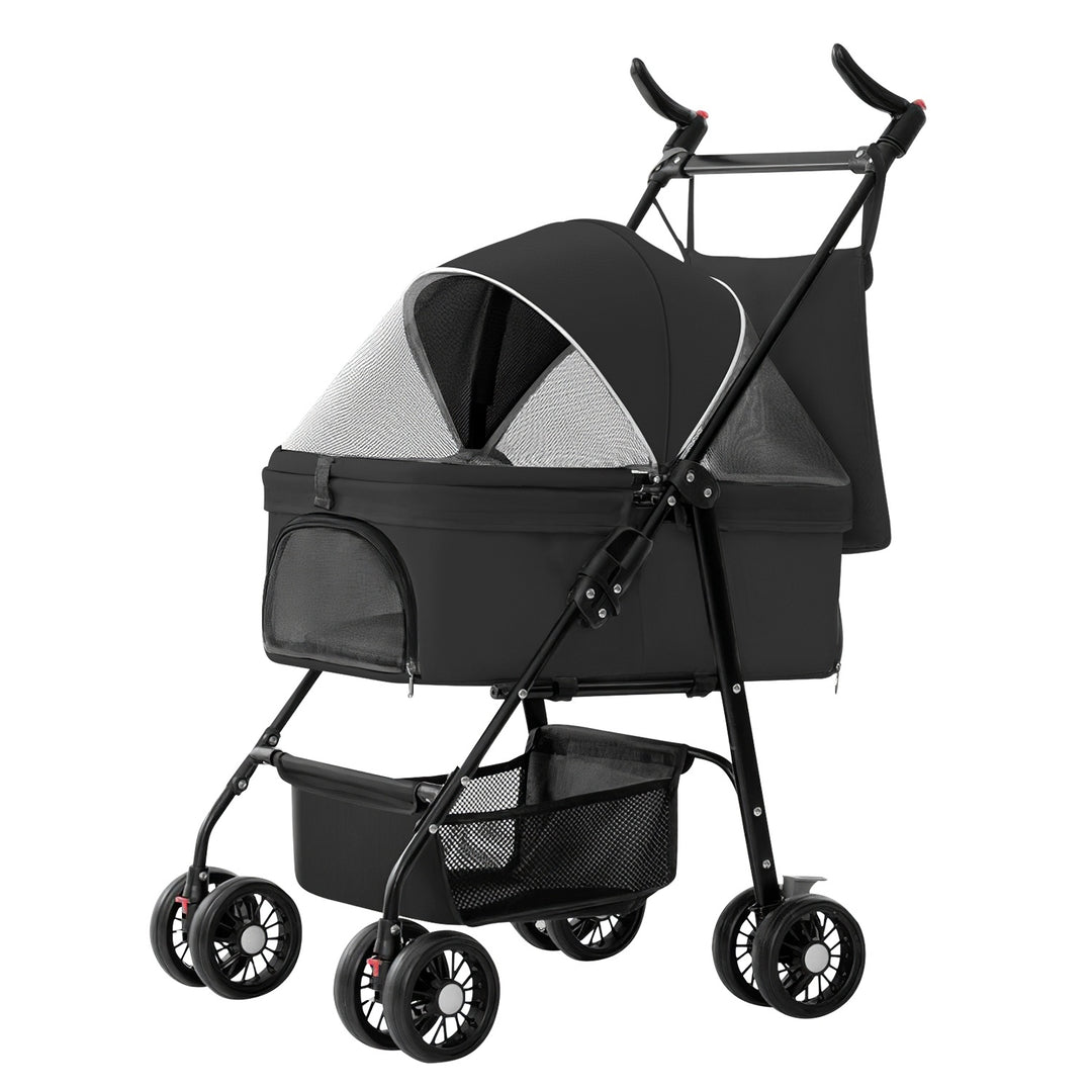 Jogging stroller for cats and dogs