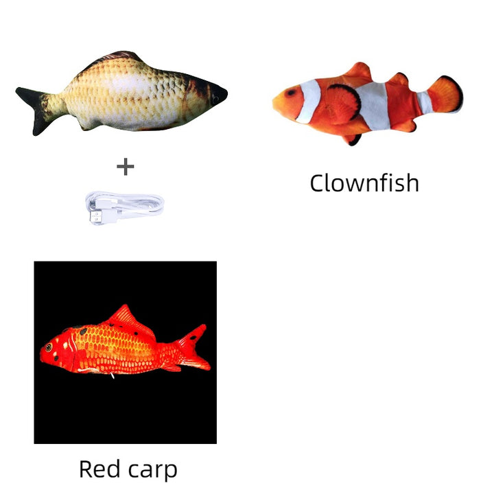 Jumping fish toy safe and durable