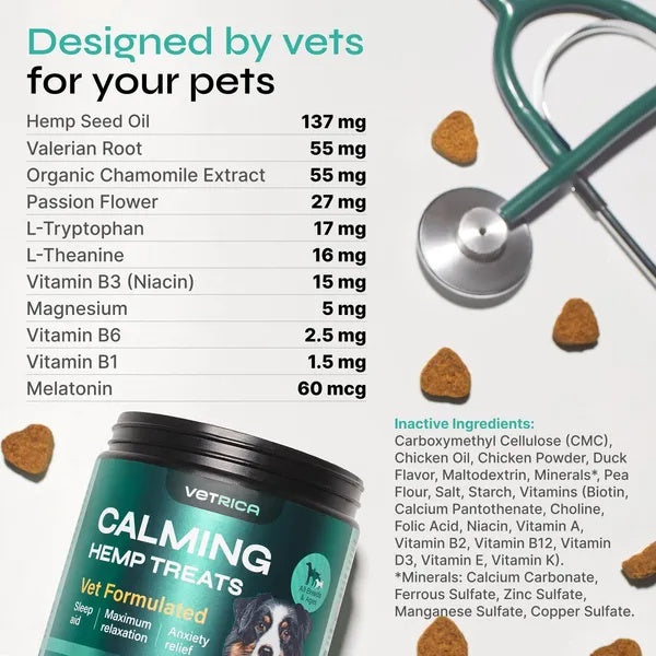 KLD The Shop hemp calming treats for pets