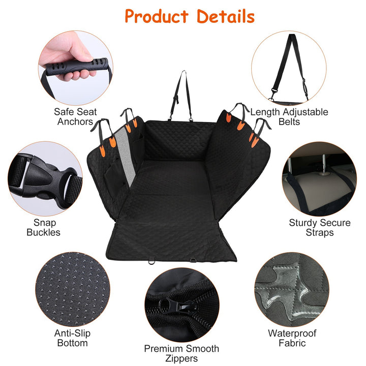 KLD The Shop pet seat protector with flaps