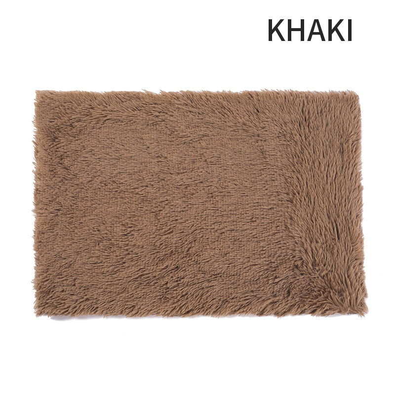 Khaki colored rug 