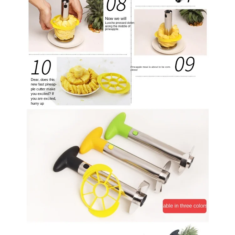 Kitchen Accessories Pineapple Cutter Set
