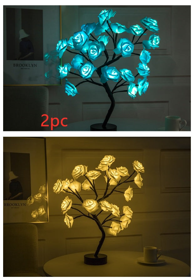 LED Bedroom Flower Lamp