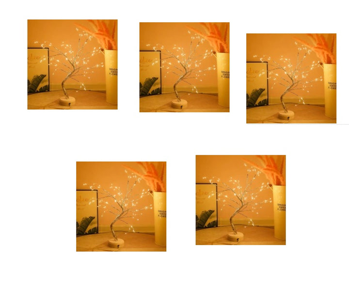 LED Copper Lamp Bedroom