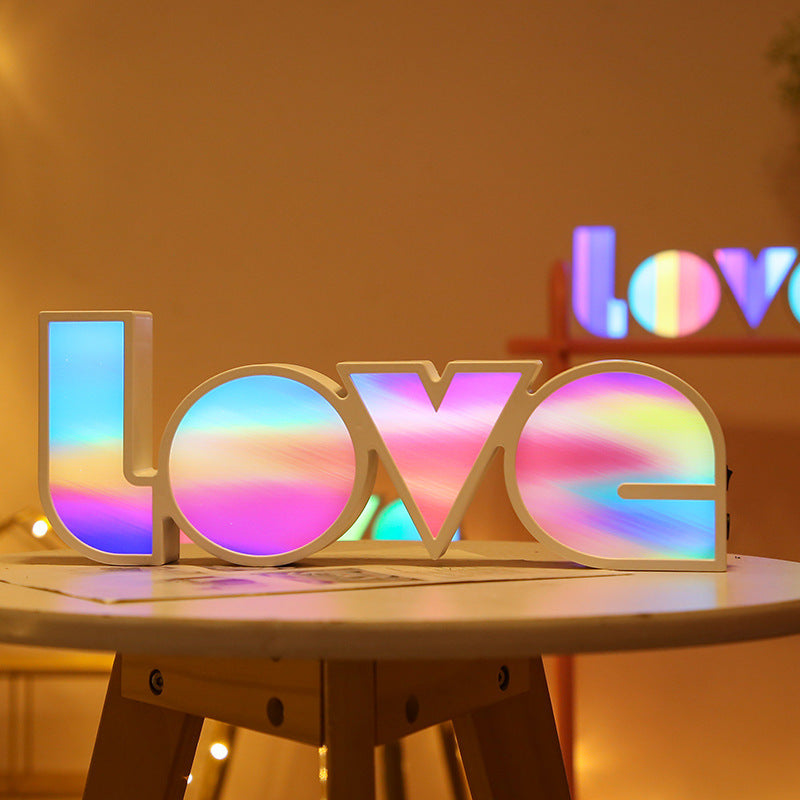 LED LOVE Gift Decor