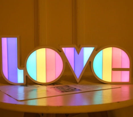 LED LOVE Lamp Gift