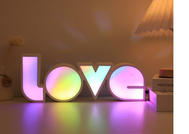LED LOVE Night Lamp