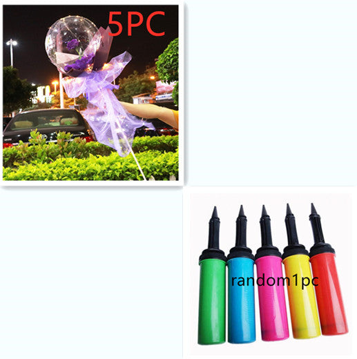 LED Light Rose Balloon