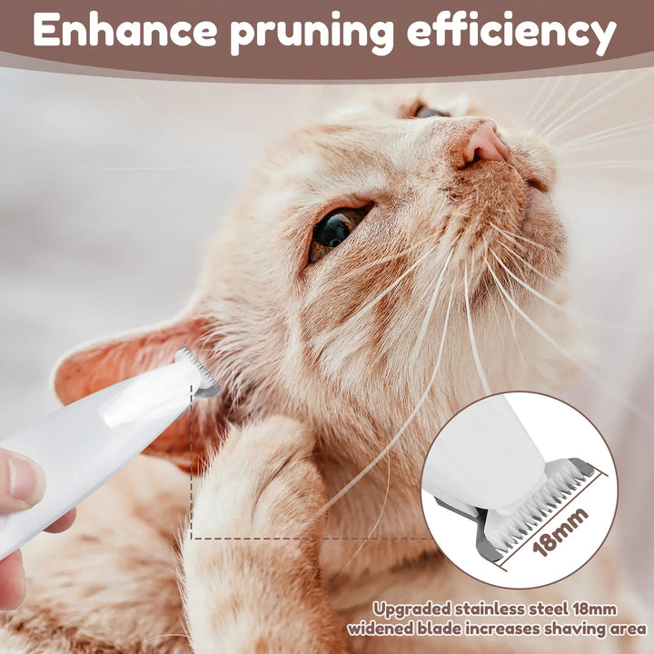 LED Light Waterproof Cat Trimmer