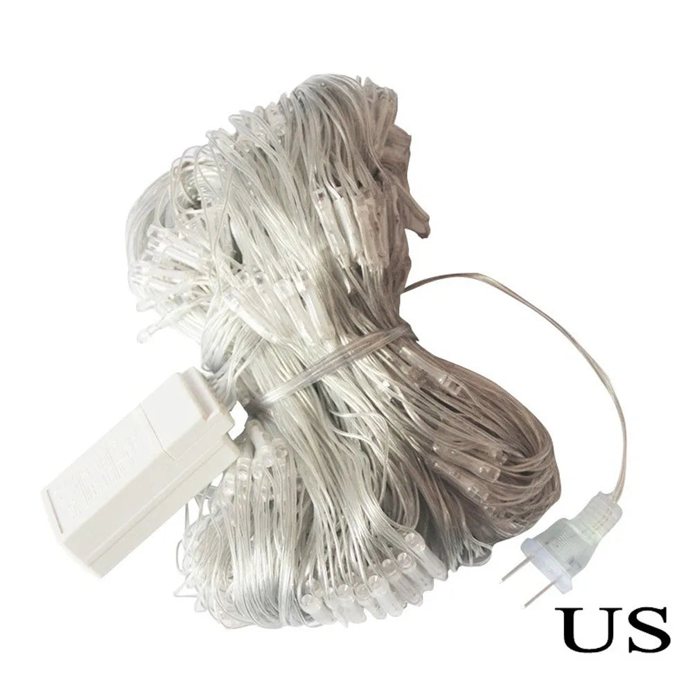 LED Net Mesh Lights for Christmas Trees and Outdoor