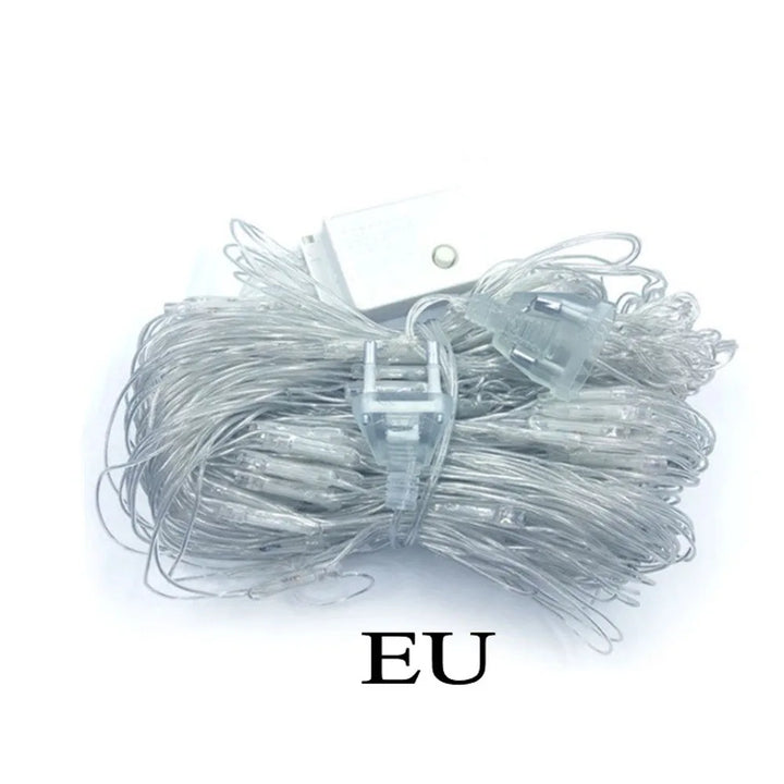 LED Net Mesh Lights for Christmas Trees and Outdoor Use