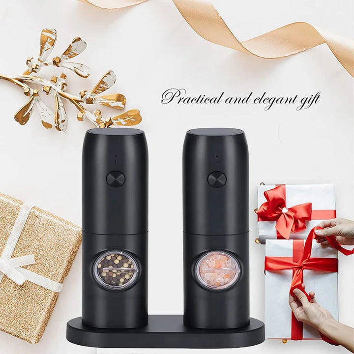LED Salt Pepper Grinder Adjustable