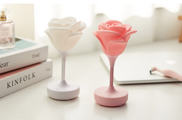 LED Silicone Rose Lamp