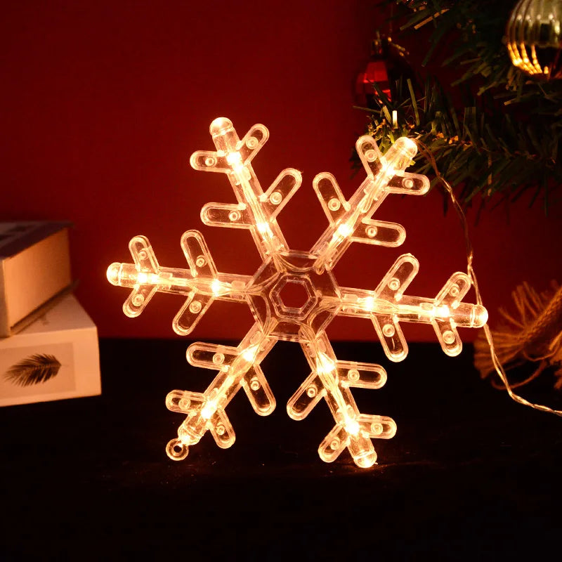 LED lights with Snowflake designs