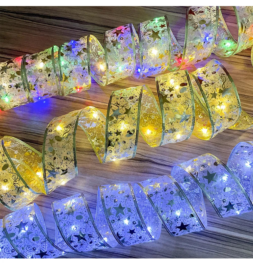 LED ribbon lights for home celebrations