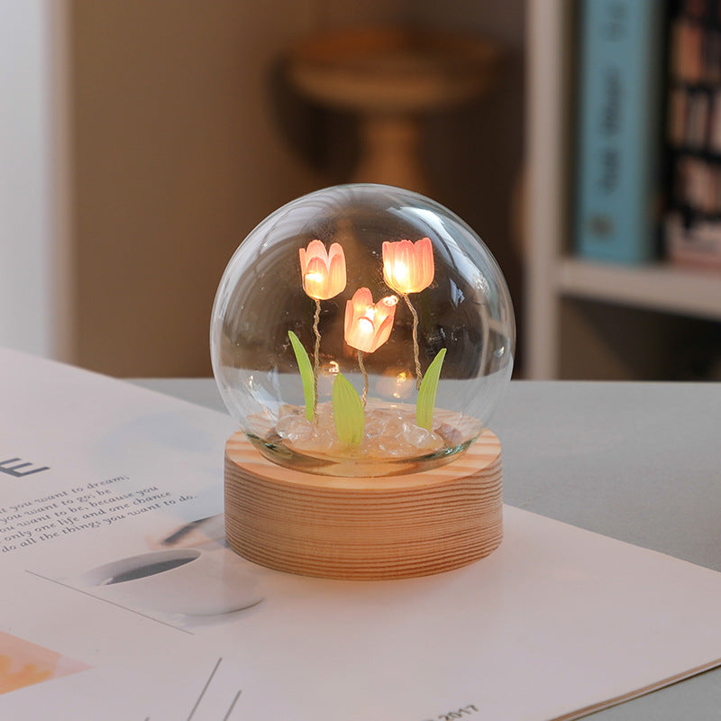 LED tulip flower birthday gift