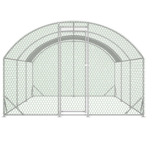 Large backyard chicken coop cage