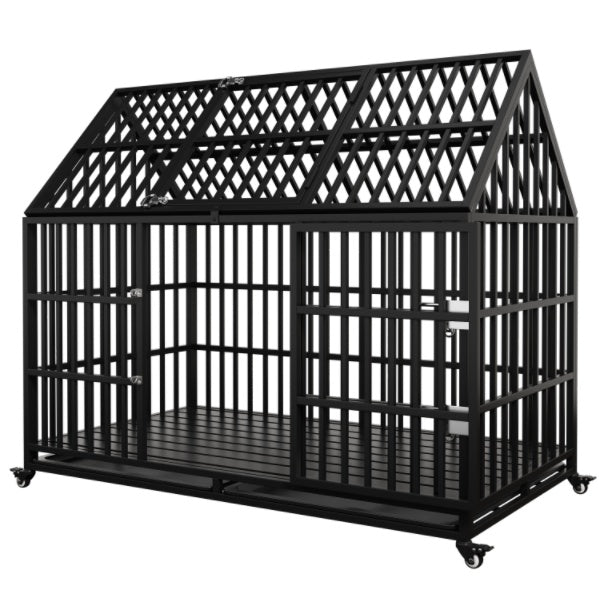 Large dog steel crate 54 inch