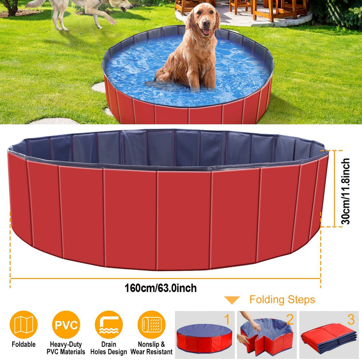 Large dog swim pool for pets