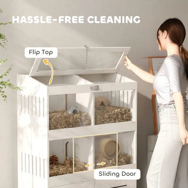 Large small animal cage enclosure