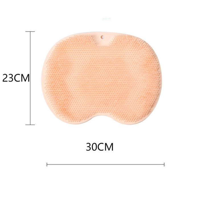 Length of Non-Slip Bath Mat With Suction Cups
