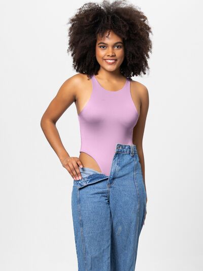 Lightweight Round Neck Bodysuit