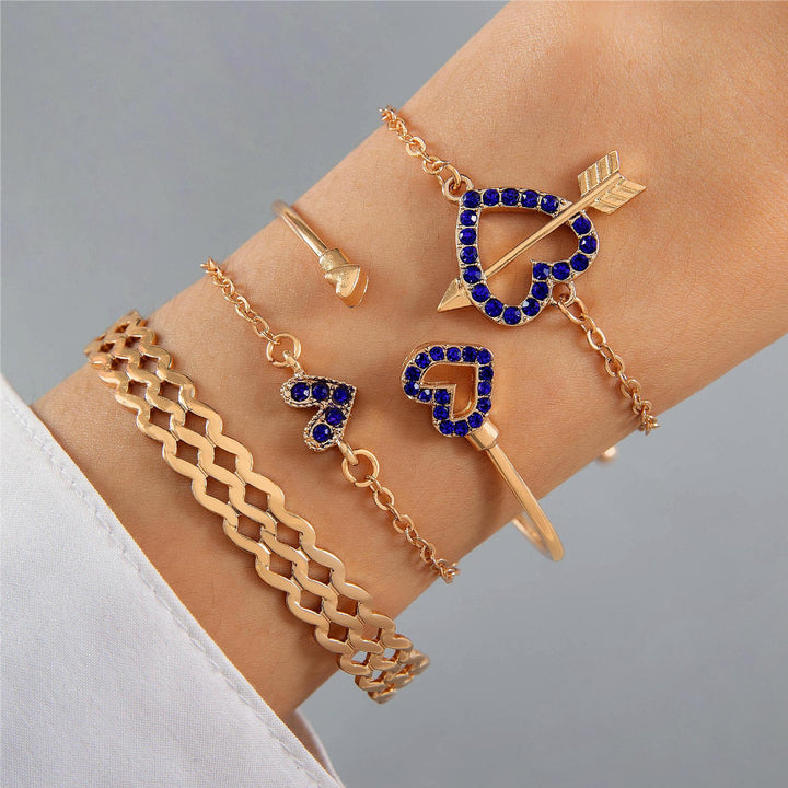 Love Flower Butterfly Bracelet