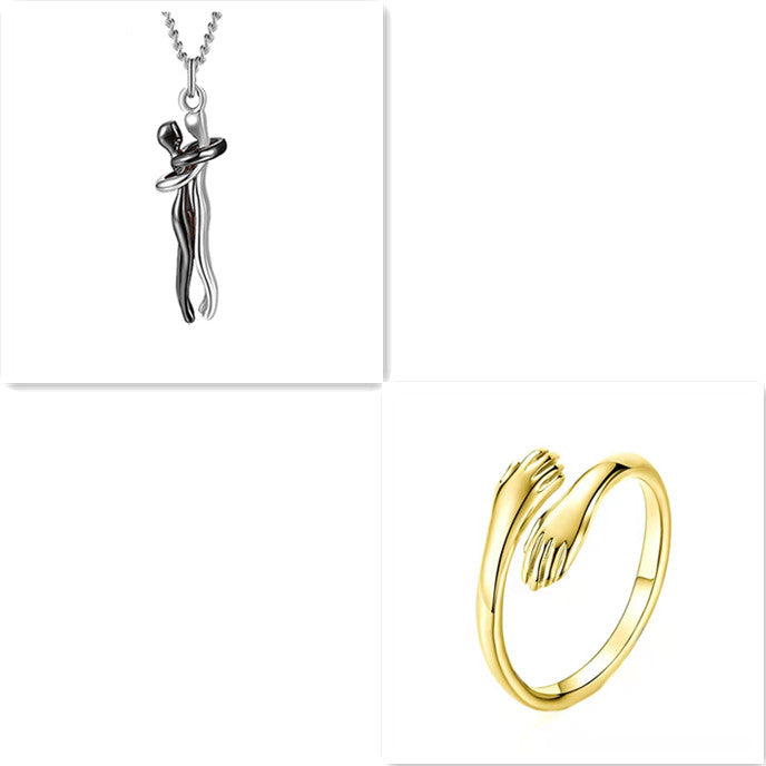 Love Hug Chain Necklace