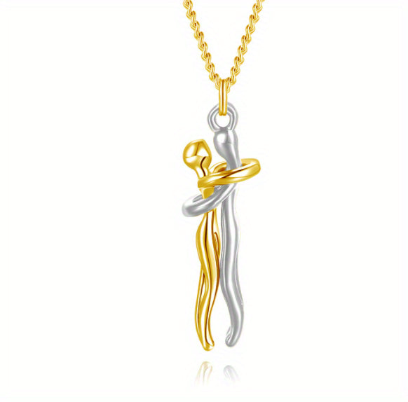 Love Hug Couple Chain