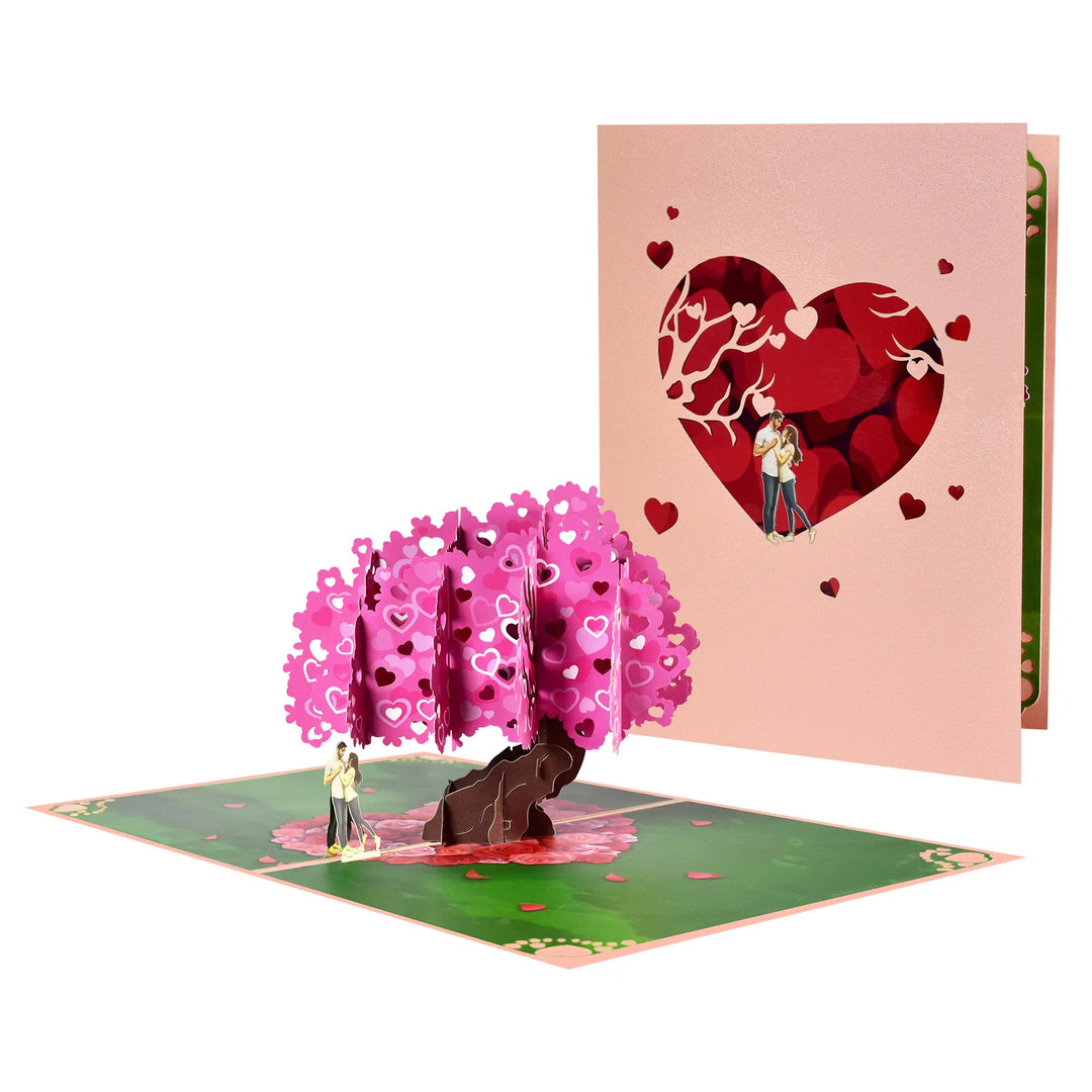 Love message pop-up keepsake card