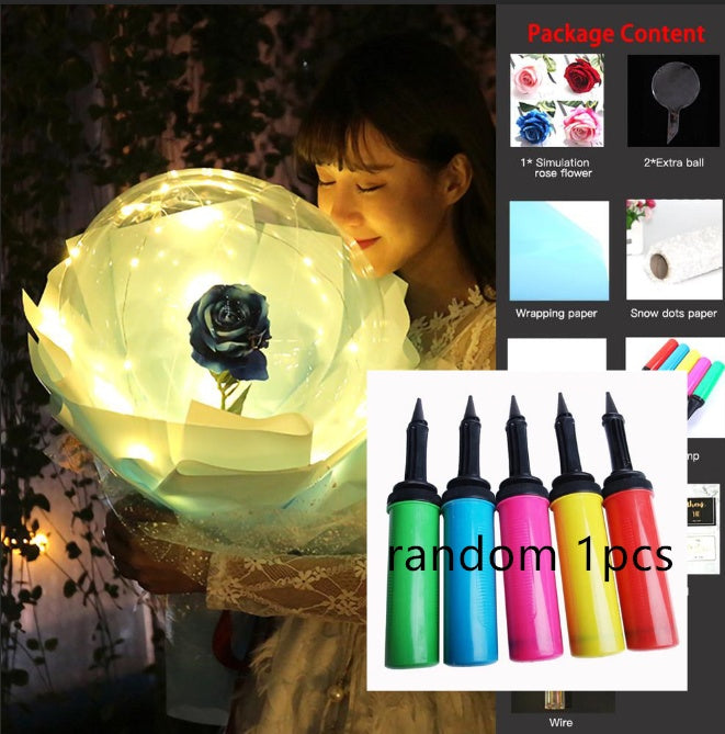 Luminous LED Rose Balloon