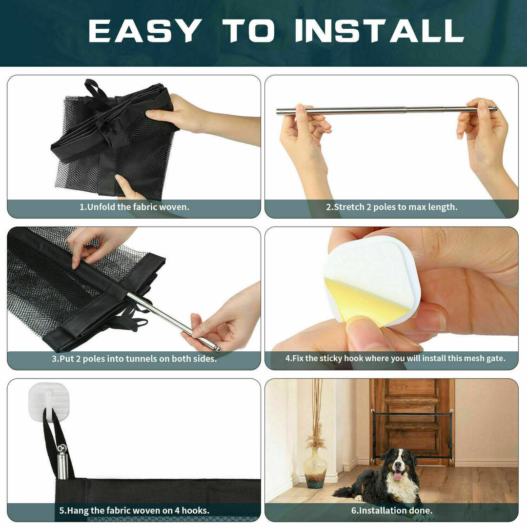 Magic safety gate for pets