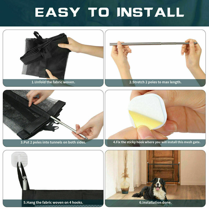 Magic safety gate for pets