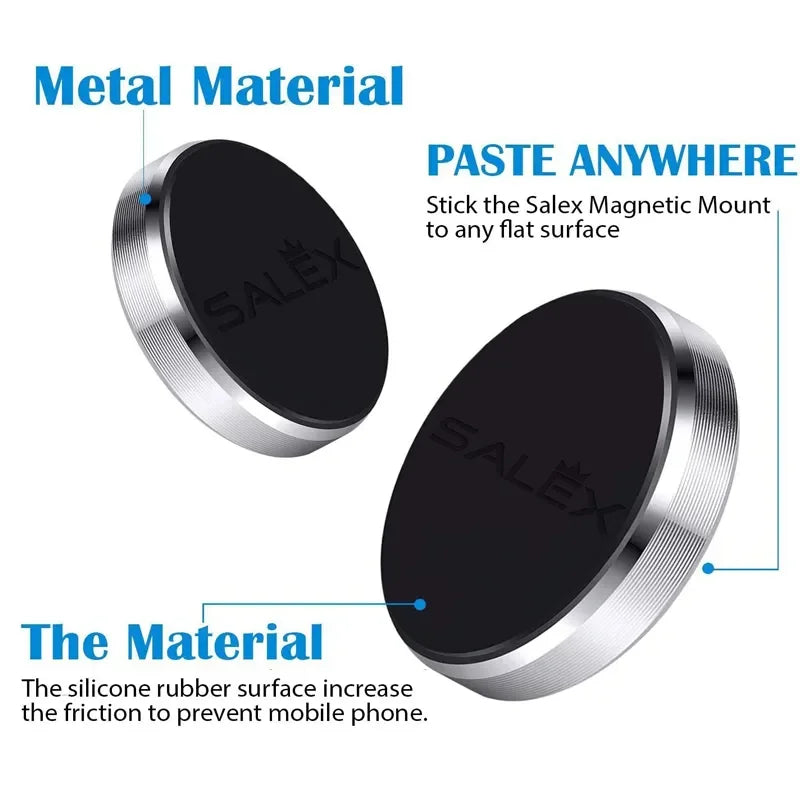 Magnetic Car Mount for iPhone, Samsung, Xiaomi

