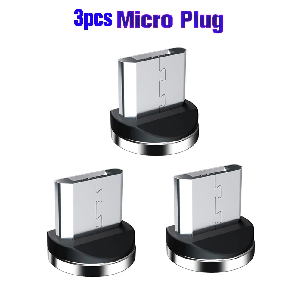 Magnetic Charging Tips for Micro USB, Type-C, iPhone

