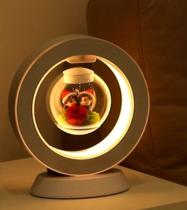 Magnetic Floating Heart Lamp
