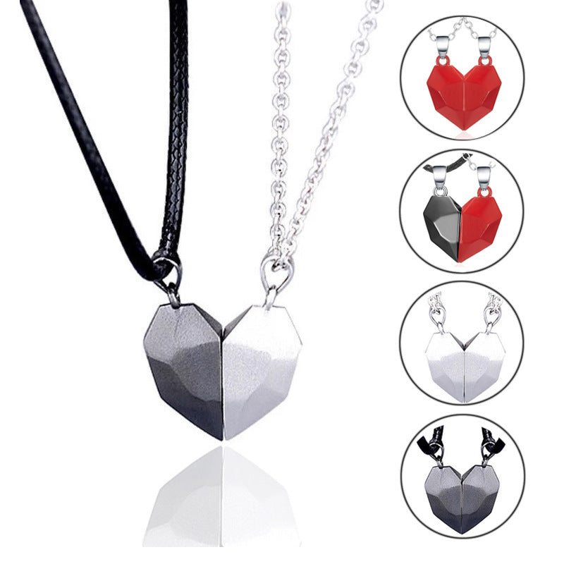 Magnetic Heart Jewelry Necklace