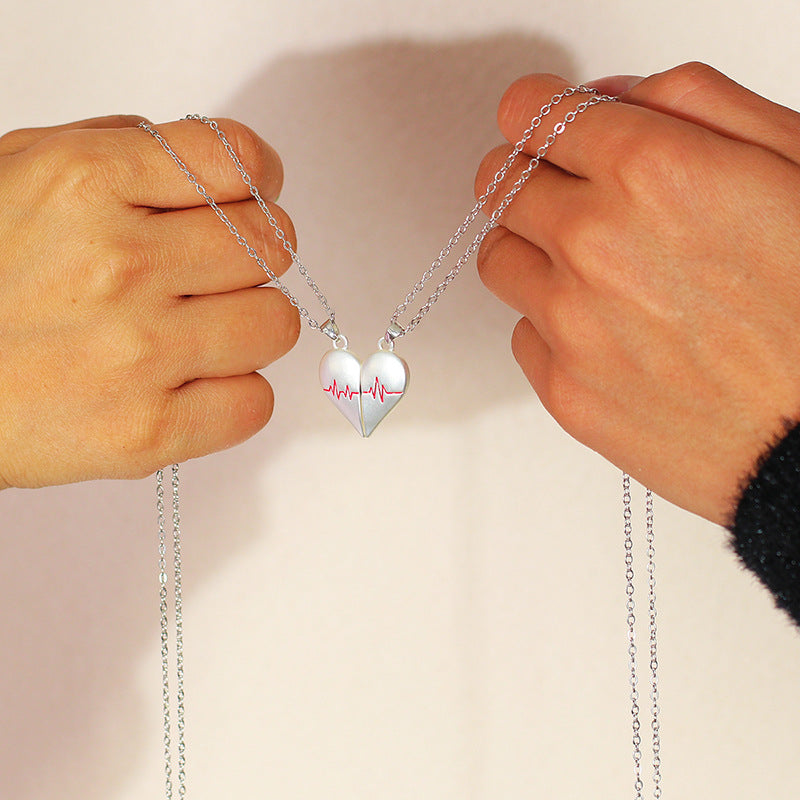 Magnetic Love Heart Necklace