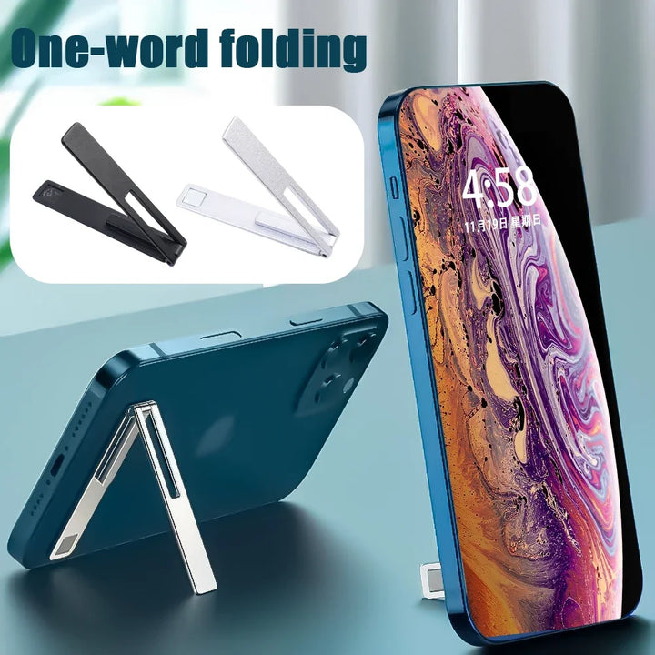 Magnetic smartphone kickstand holder