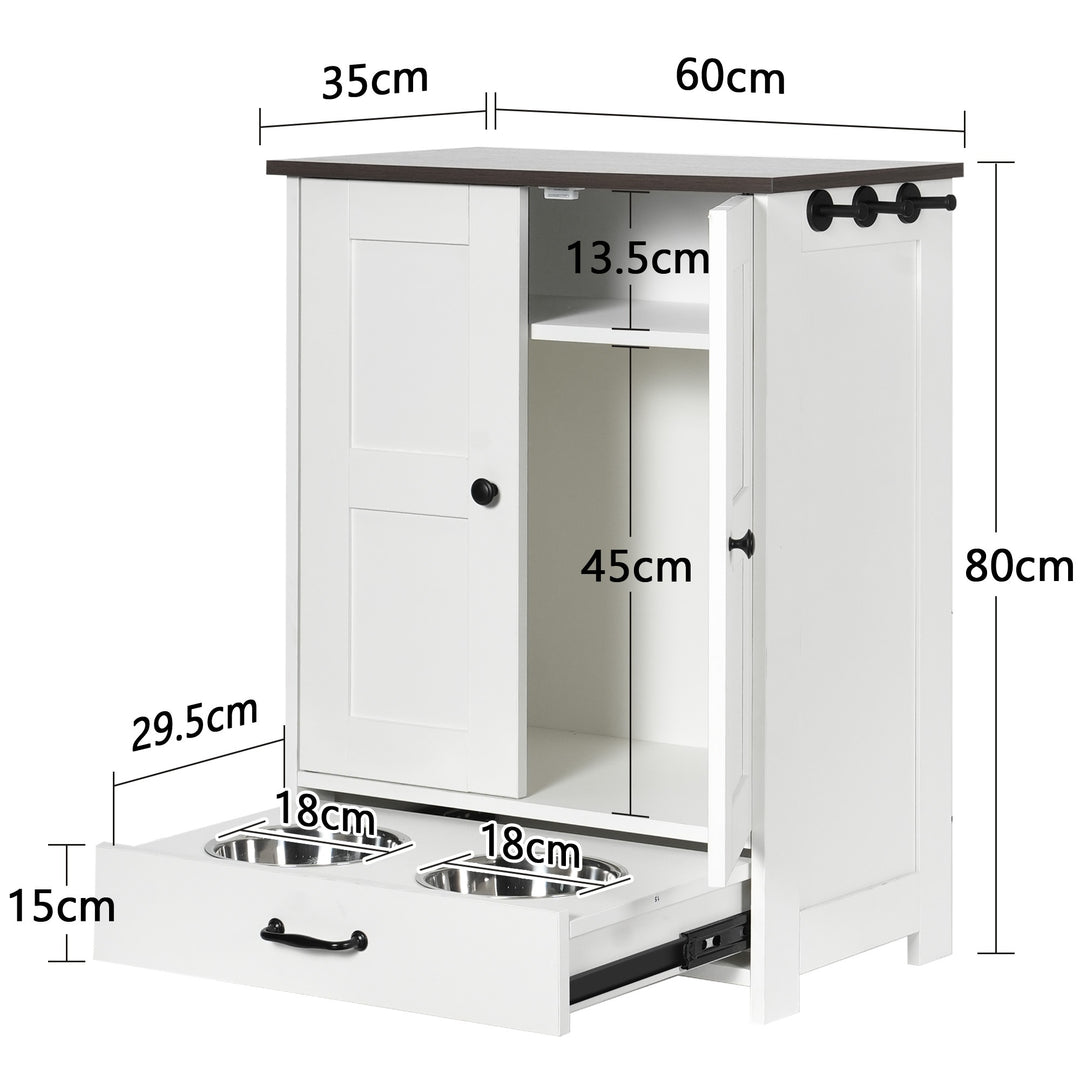 Medium Dog Feeding Station Cabinet
