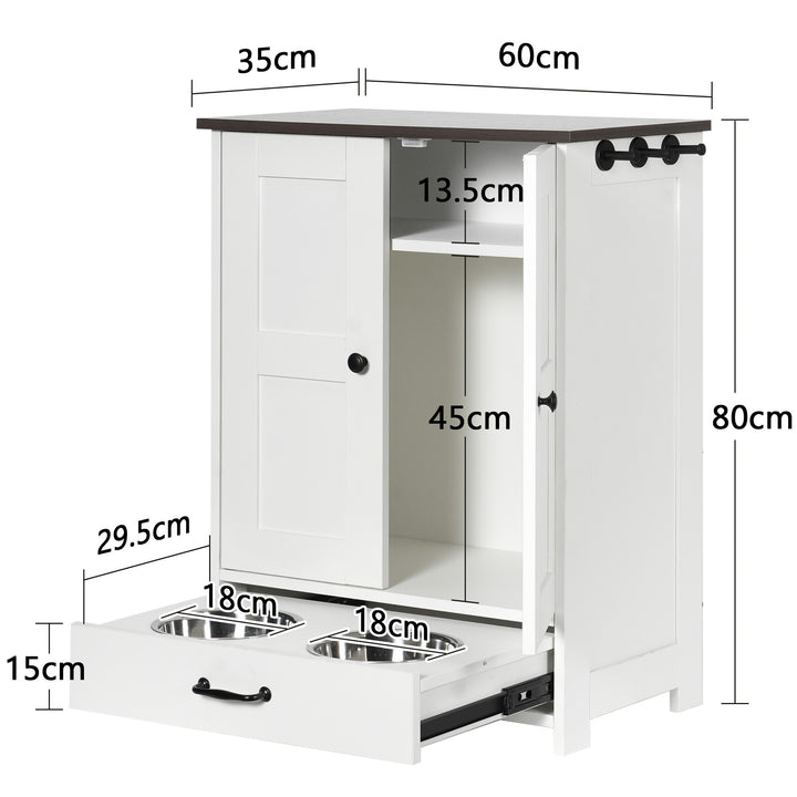 Medium Dog Feeding Station Cabinet
