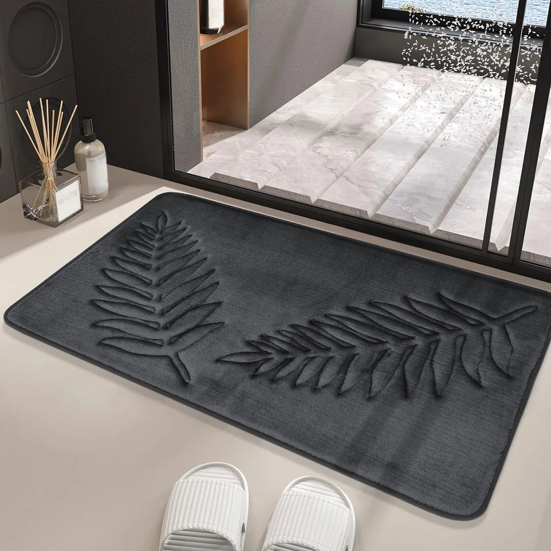 Memory Foam Bath Mat for Toilet Area
