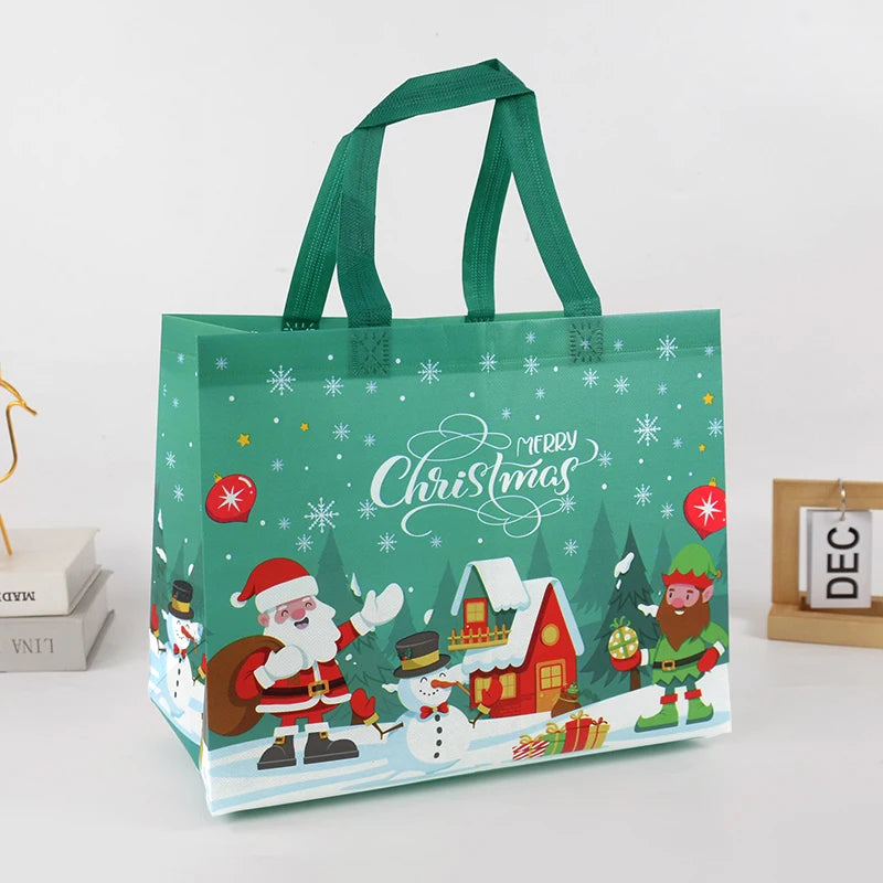 Merry Christmas 2024 gift packaging bag