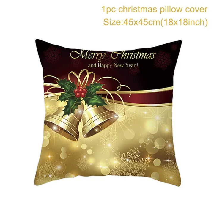 Merry Christmas and Happy New Year pillow