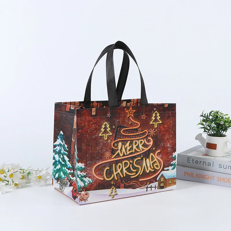 Merry Christmas gift packaging bags