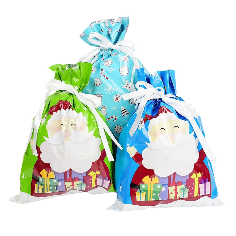 Merry Christmas packaging bags for gifts