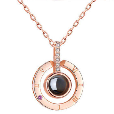 Metal Rose Jewelry Gift